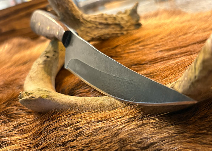 Walnut field knife